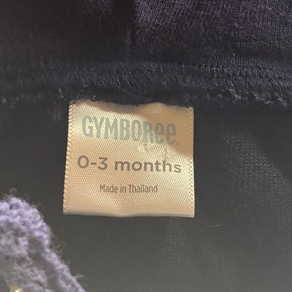 Gymboree Unisex Terry Cloth Hooded Terry Cloth Romper Baby 0-3 Months - Picture 3 of 3